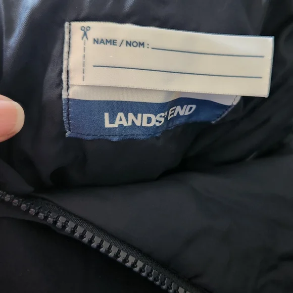 Lands End Kids Squall Waterproof Insulated Iron Knee Snow Bibs Blue Size 5 NWOT